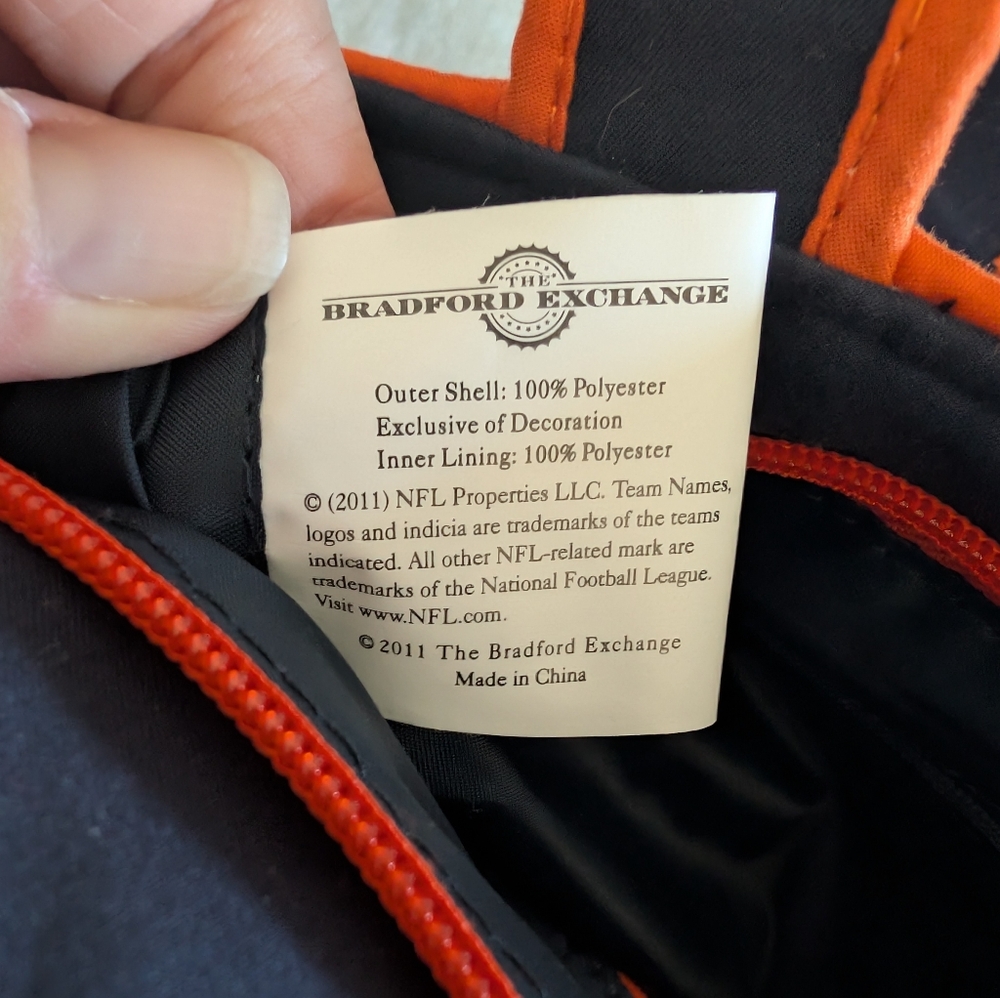 NFL Navy and Orange Shoulder Bag Set - Picture 10 of 11